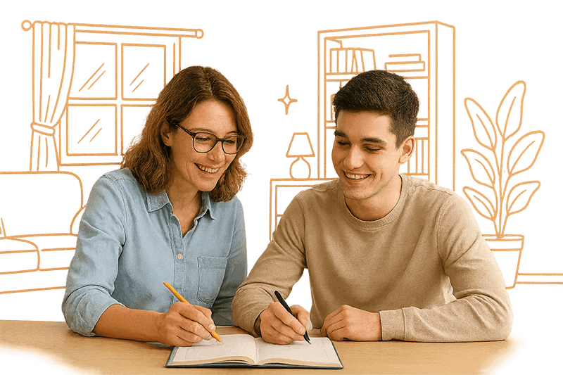 Teach English and host students from home