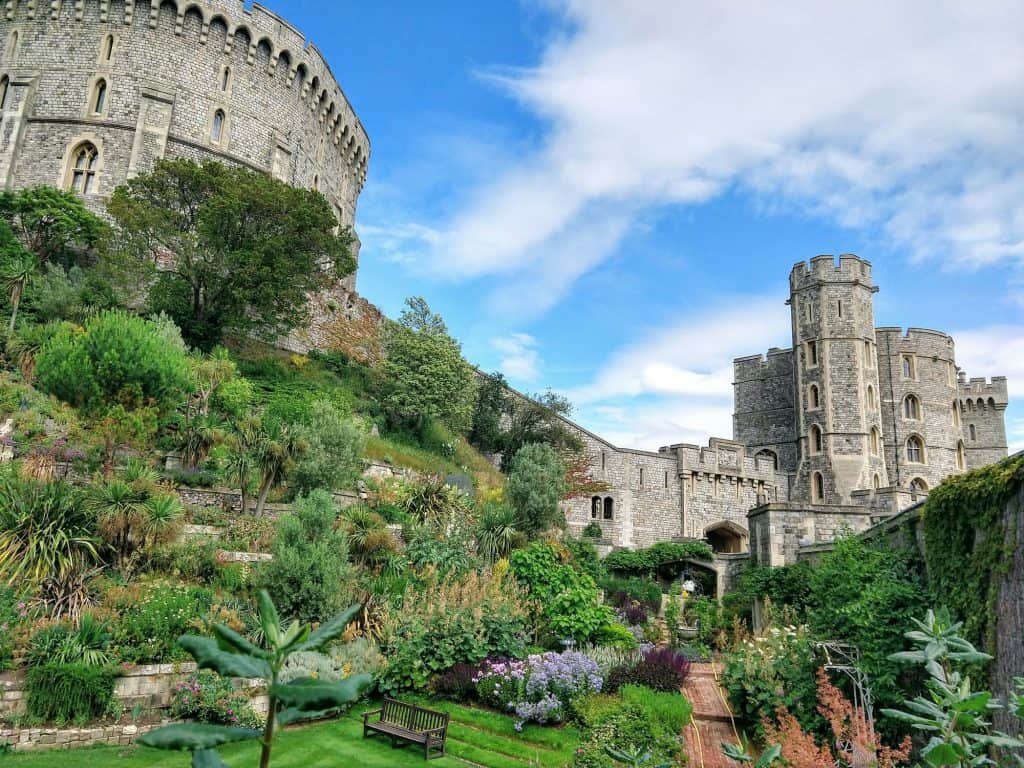 Windsor Castle's gardens