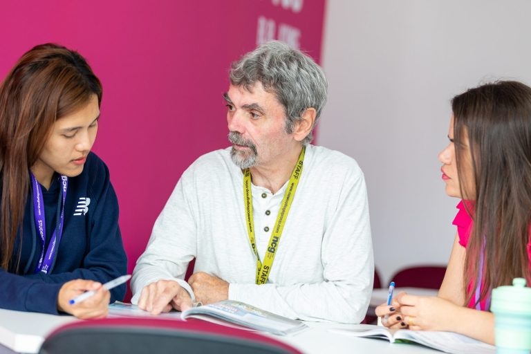 Group discussion at NCG Liverpool