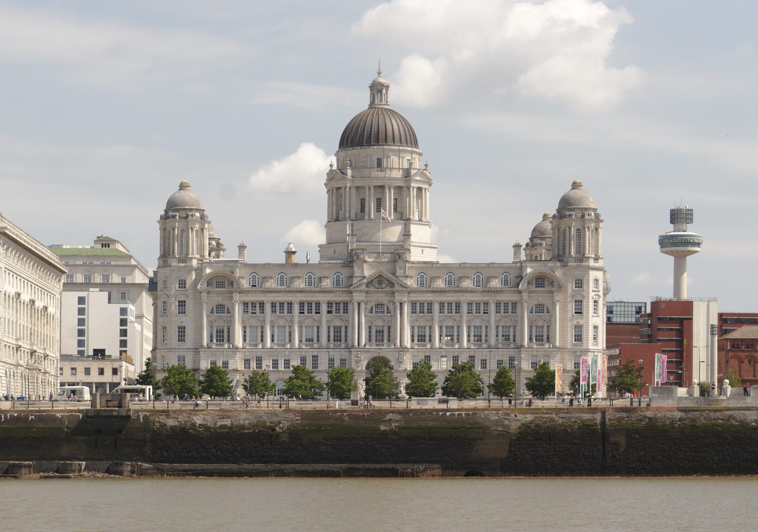 The Port of Liverpool Building on the Liverpool waterfront